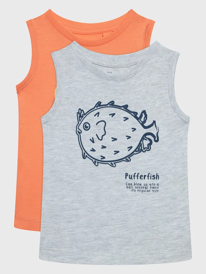 Zippy Σετ 2 T-Shirts · Έγχρωμο