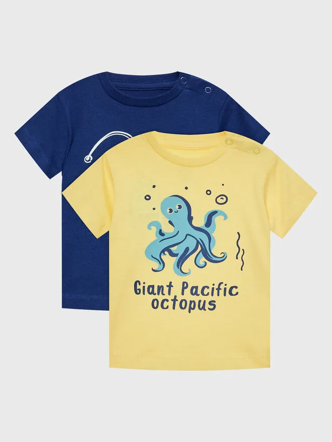 Zippy Σετ 2 T-Shirts · Έγχρωμο
