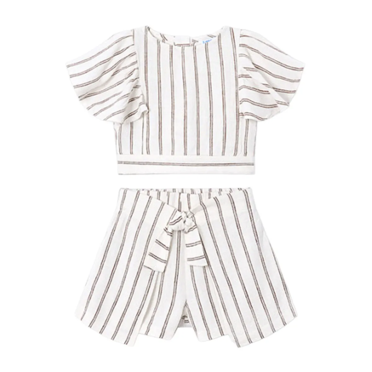 Kid's set with skirt-shorts 
