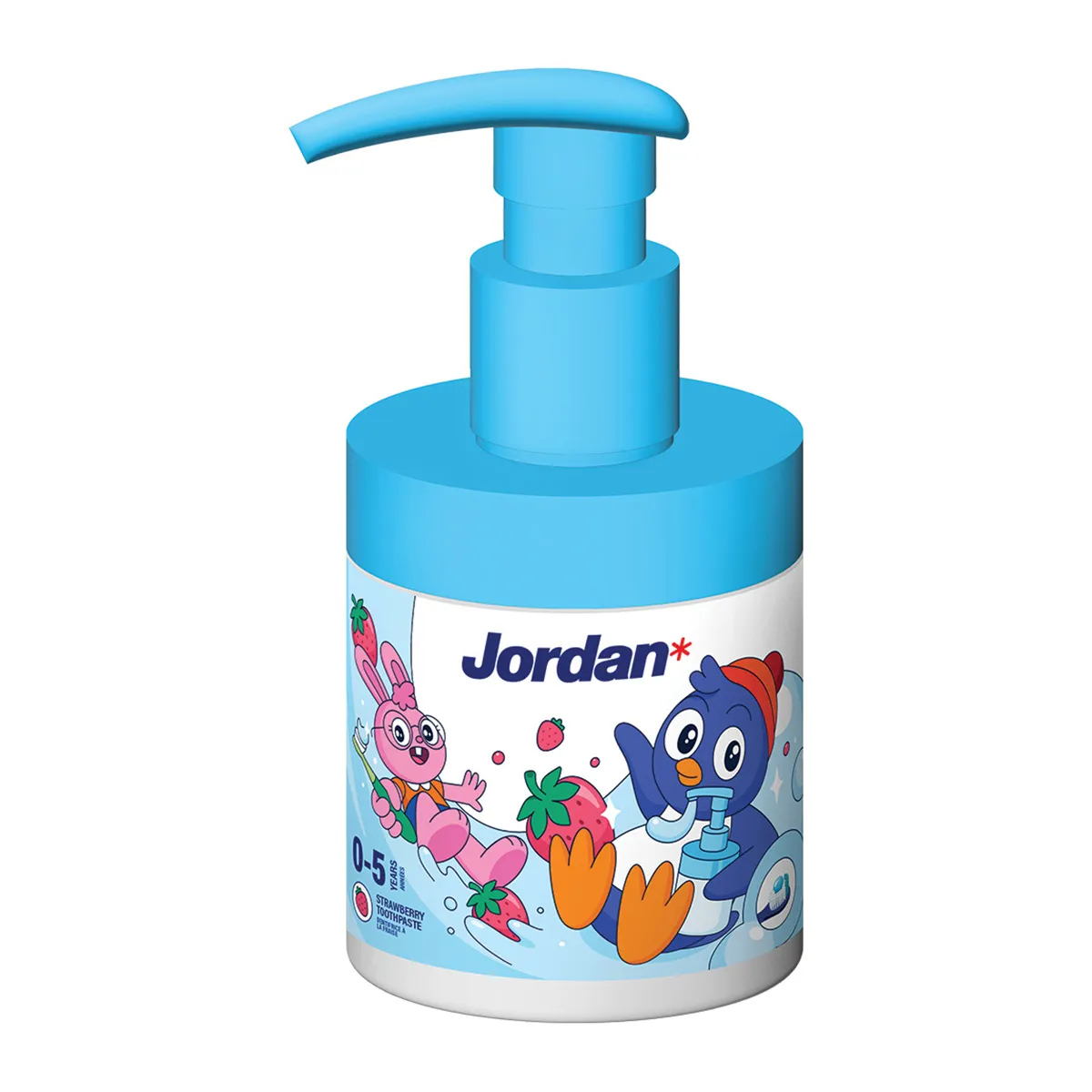 Kids Toothpaste Pump 0-5 Years Old With Fruit Flavour 150Ml 500Ppm