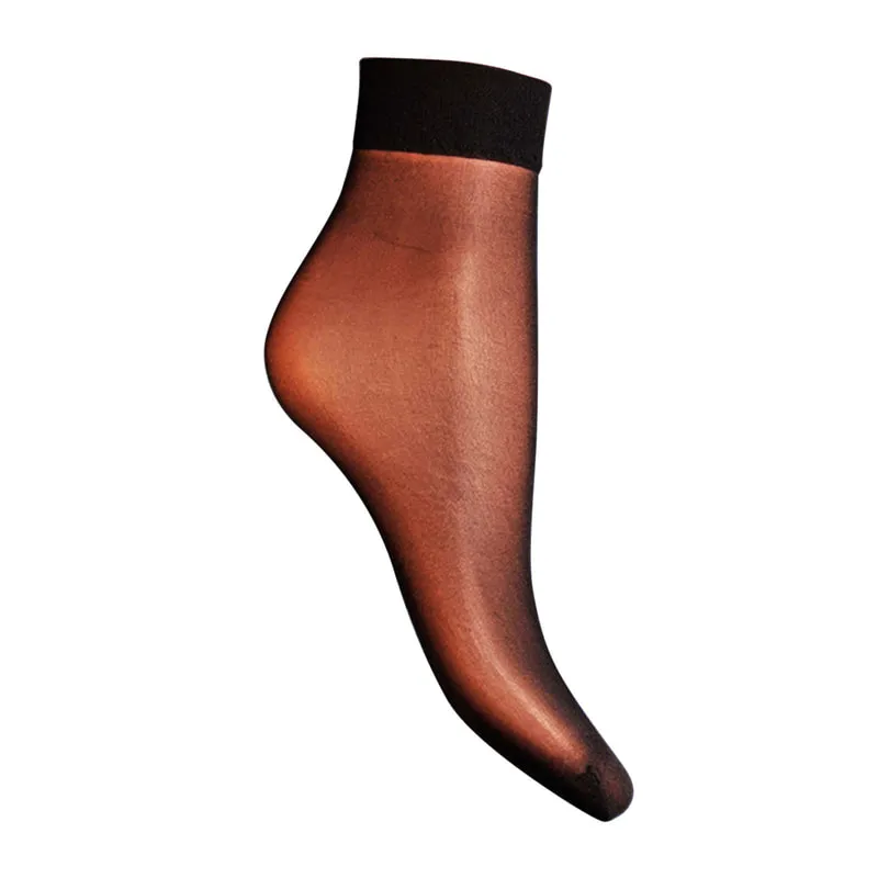 10Den sheer ankle socks 2 pack