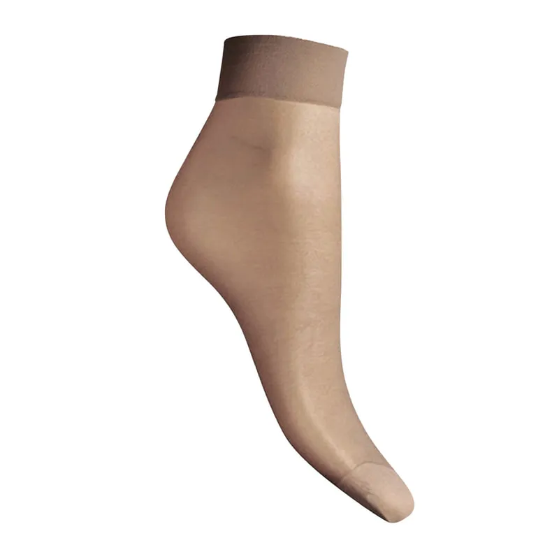 10Den sheer ankle socks 2 pack