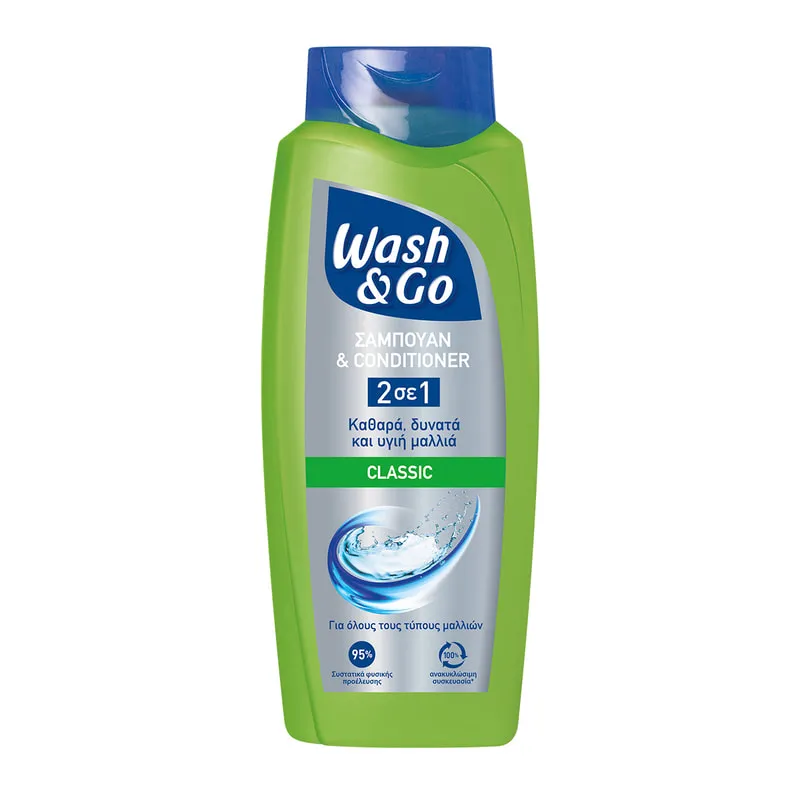 2 σε 1 Classic Σαμπουάν & Conditioner