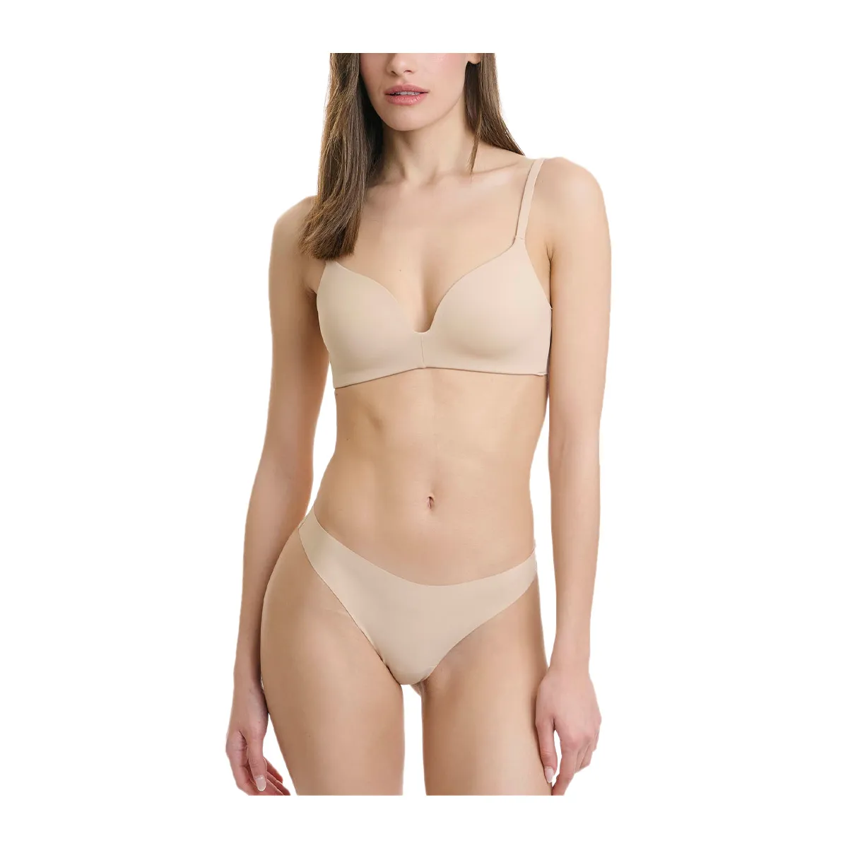 Invisible seamless thong 2 pack
