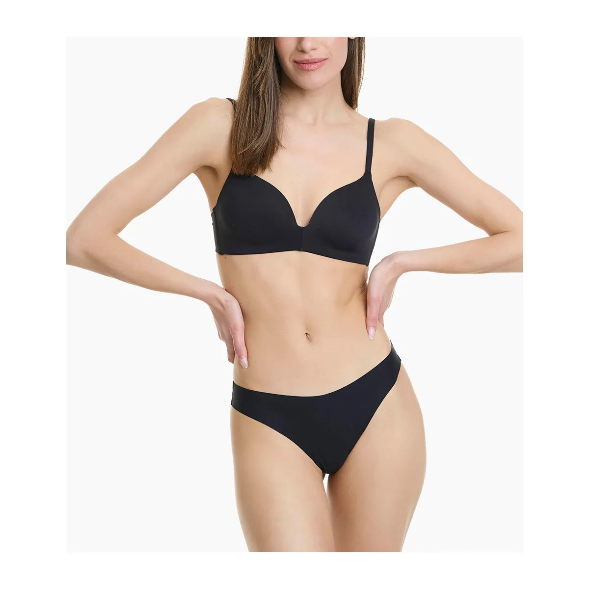 Invisible seamless thong 2 pack