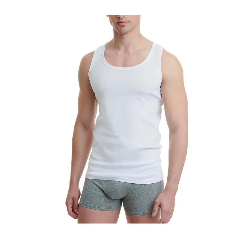Βαμβακερή αμάνικη φανέλα 2 pack