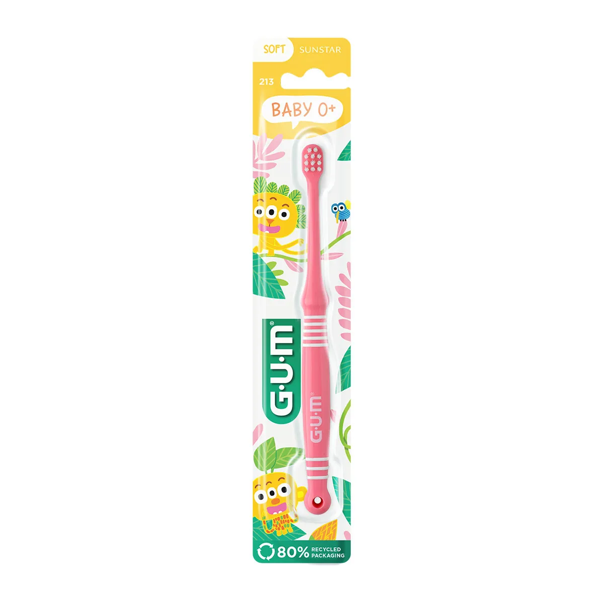 213M2 Baby Jungle Toothbrush 0+ Years Old