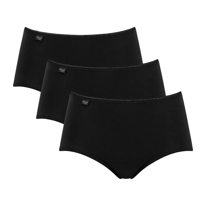 24/7 Cotton midi slip 3 pack