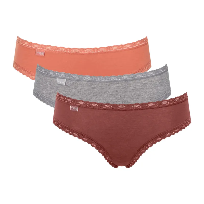 24/7 weekend h hipster slip 3 pack