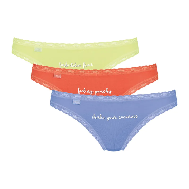 24/7 weekend H tanga slip 3 pack