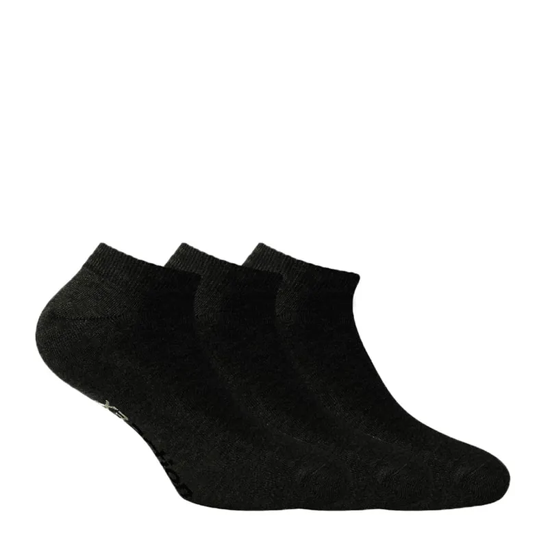 Cotton low cut socks 3 pack