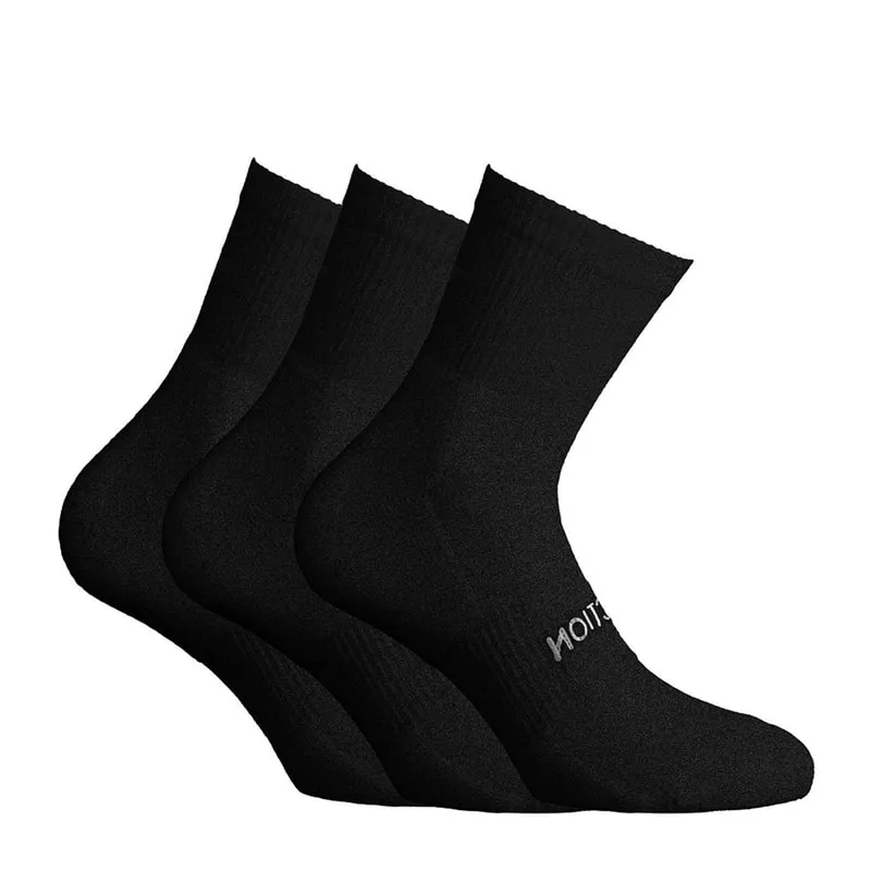 Kid's cotton quarter sports socks 3 pack