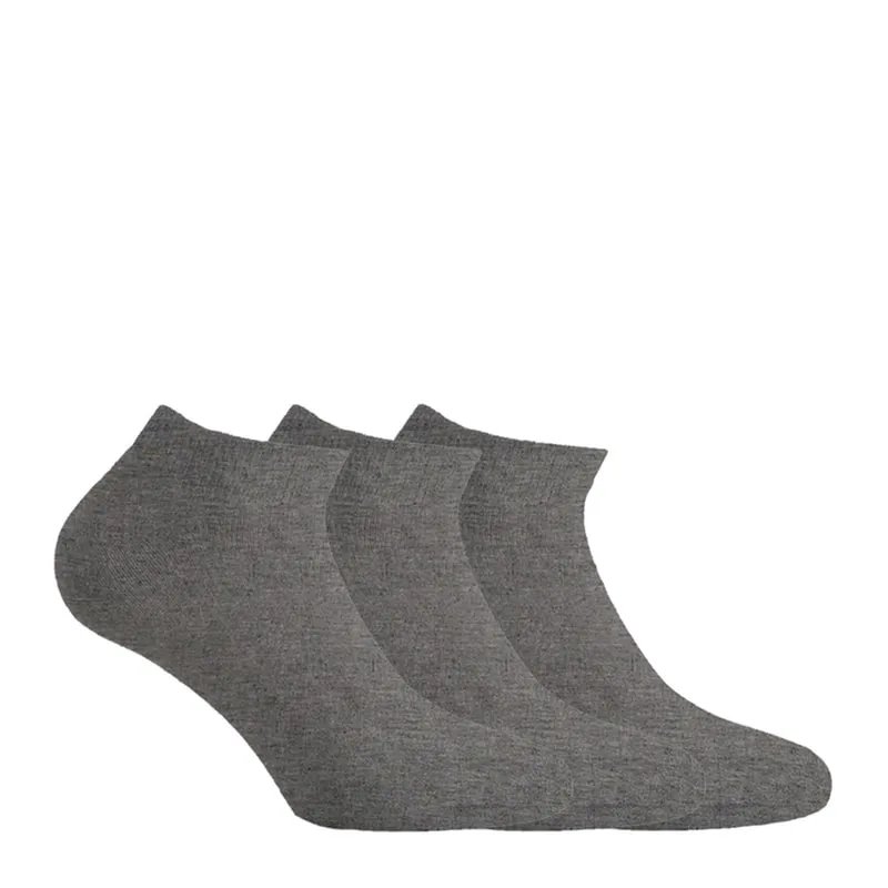 Cotton low cut socks 3 pack