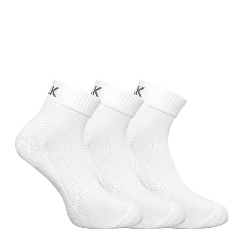 Cotton quarter sports socks 3 pack