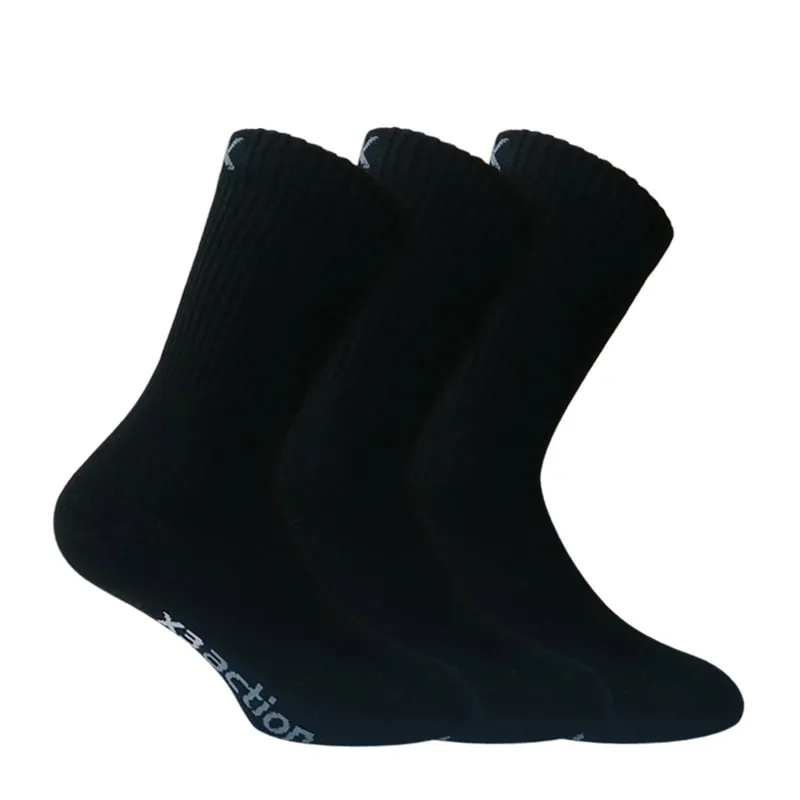 Cotton crew sports socks 3 pack