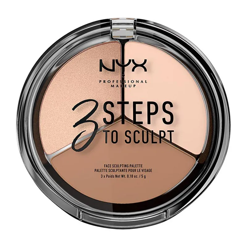 3 Steps To Sculpt Face Sculpting Palette