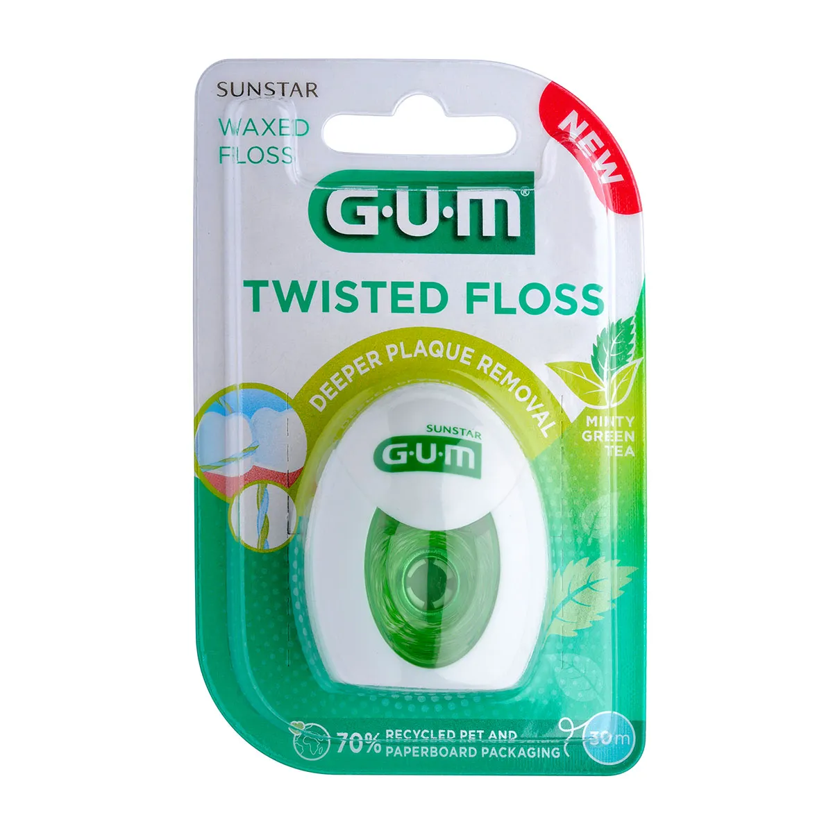 3500 Twisted Floss Green Tea & Mint 30m
