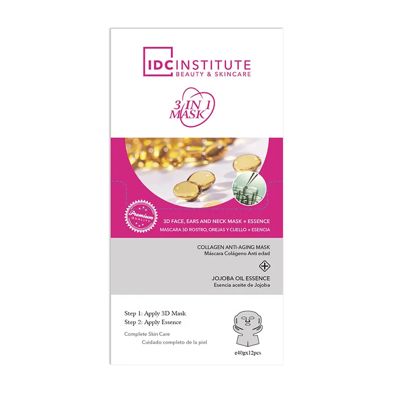 3D Mask with Collagen Anti Age and Essence of Jojoba Oil