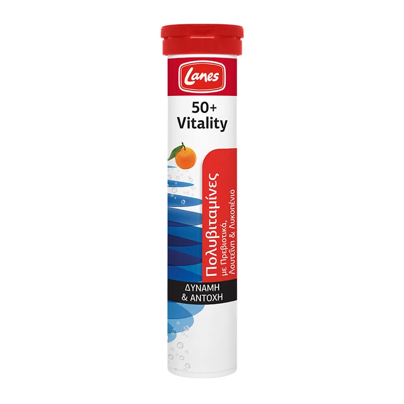 Πολυβιταμίνες 50+ Vitality Αναβράζουσες
