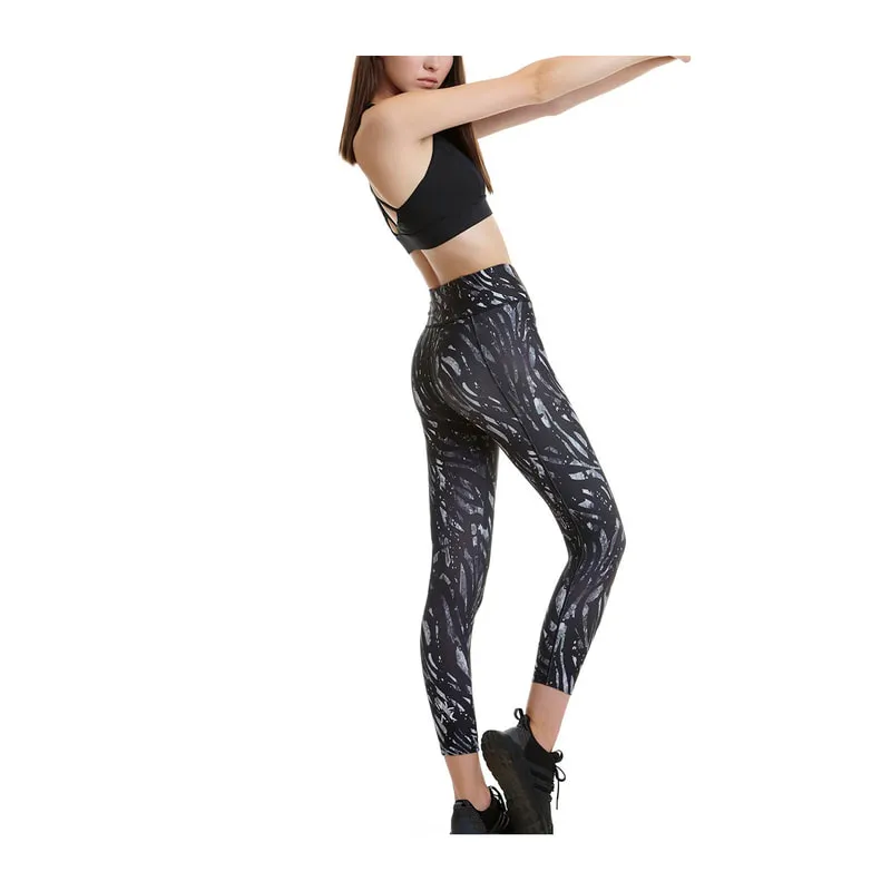 7/8 allover print sports leggings