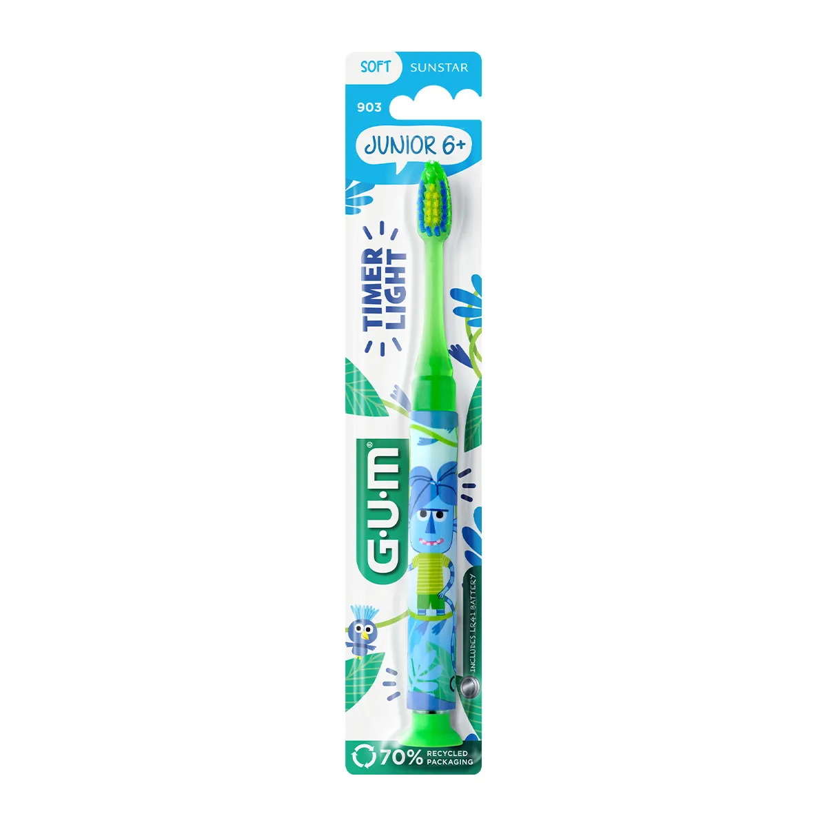 903M2 Junior Jungle Light-Up Toothbrush 6+ Years Old