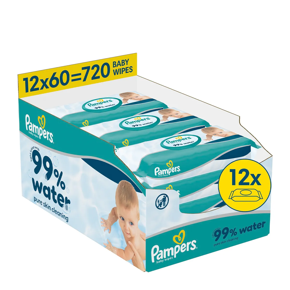 99% Water Baby Wet Wipes