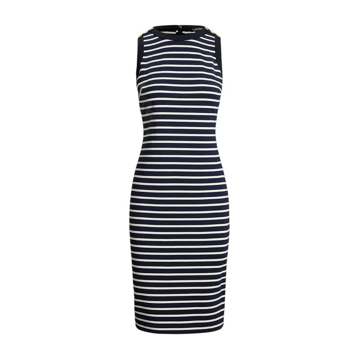 Sleeveless striped dress