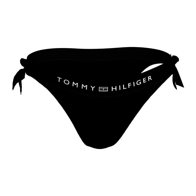 String side tie bikini bottom
