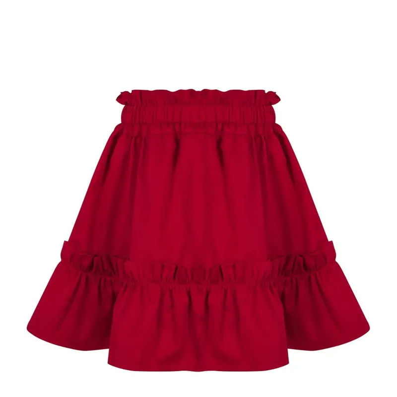 Ruffled skirt
