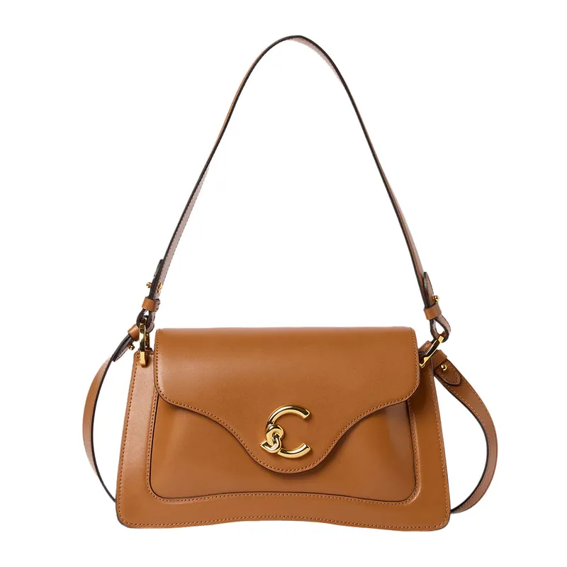Womens leather shoulder/crossbody bag