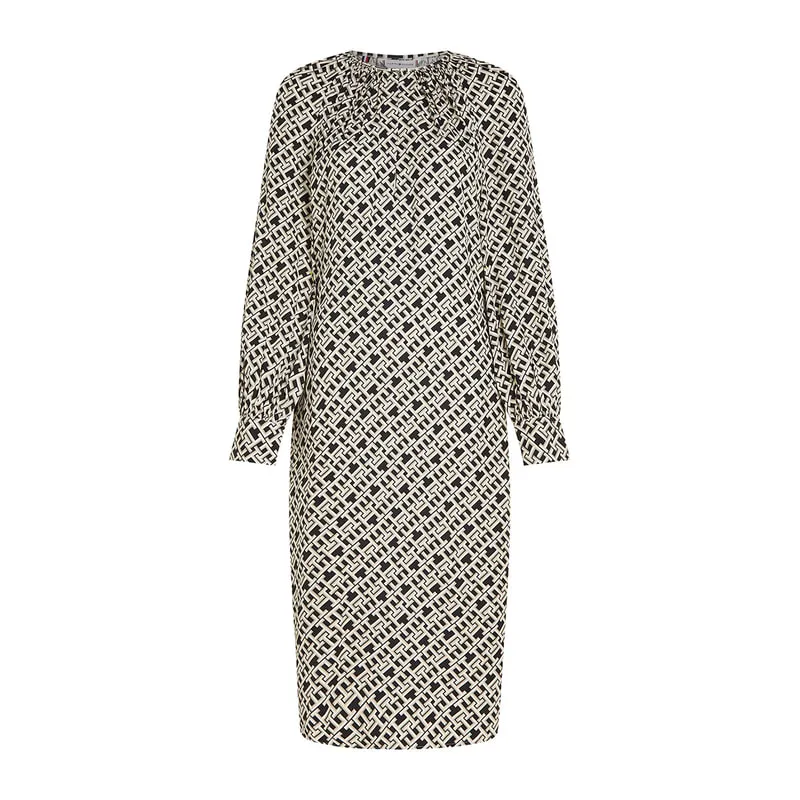 Dress with logo
