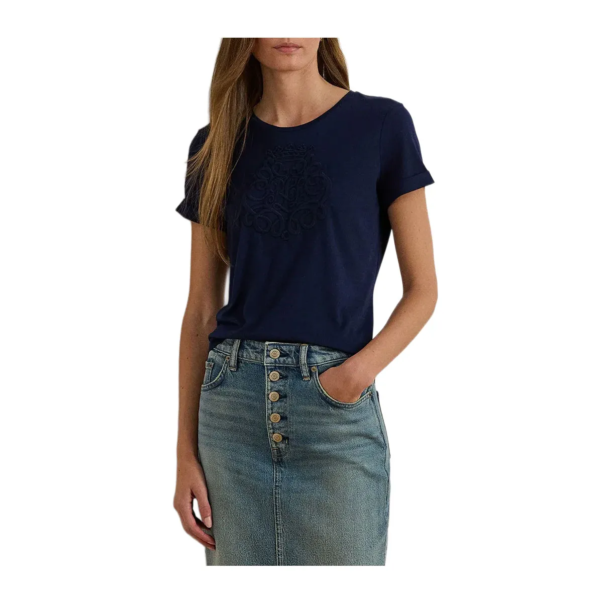 Women's short-sleeved blouse