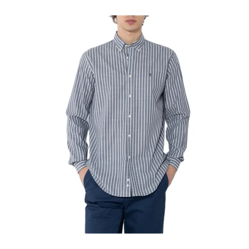 Striped cotton shirt