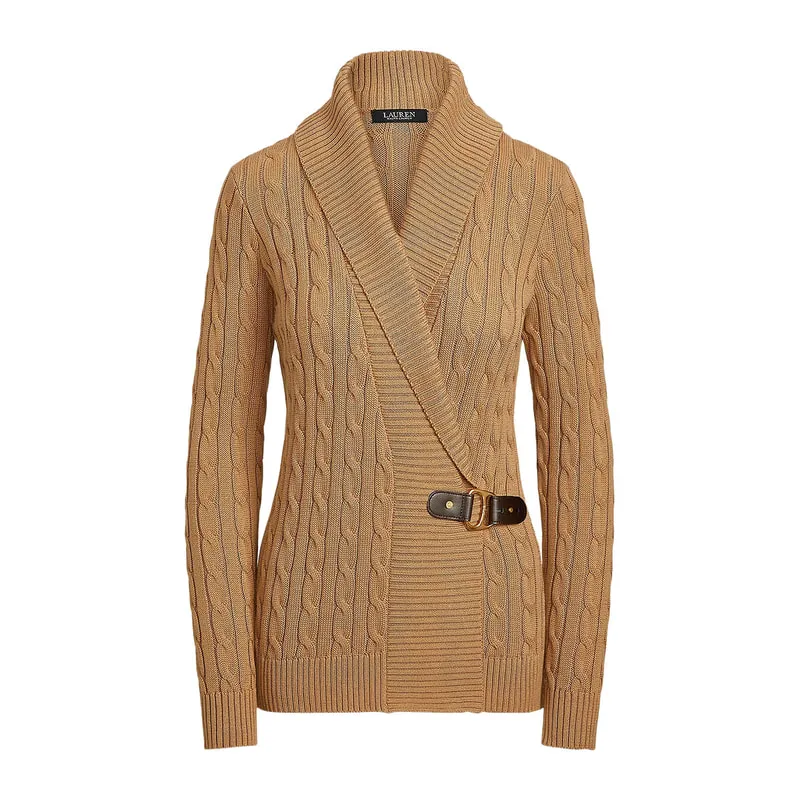 Pullover with buckle at the waist