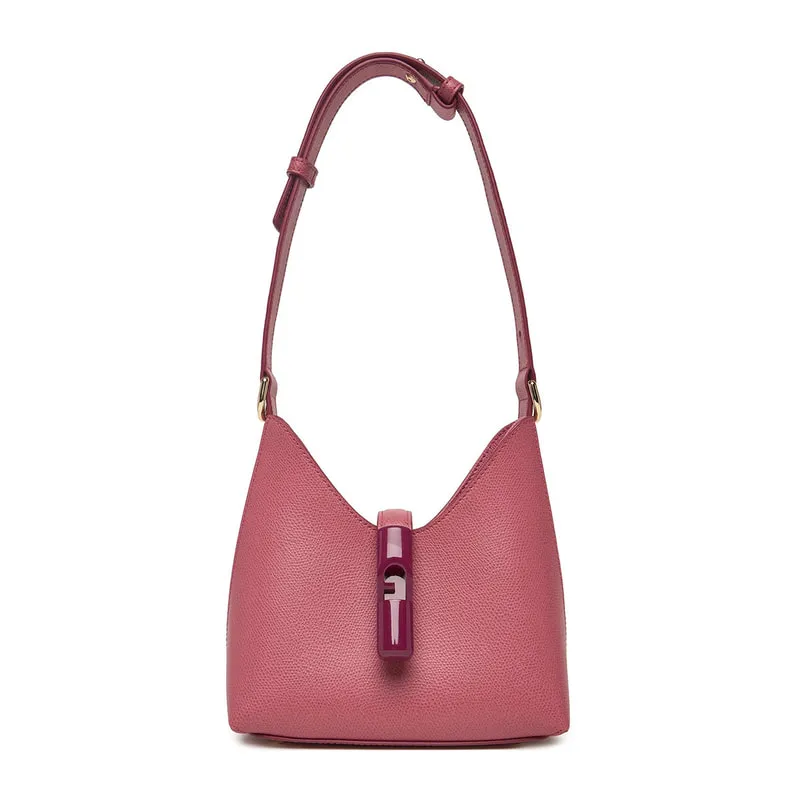Women's leather shoulder bag