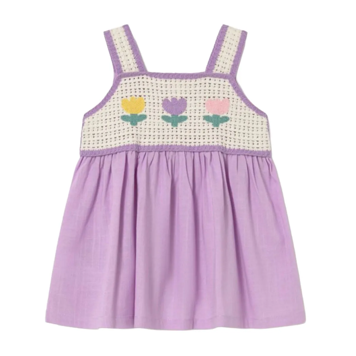 Baby knitted dress