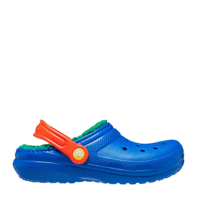 Childrens clogs with fur