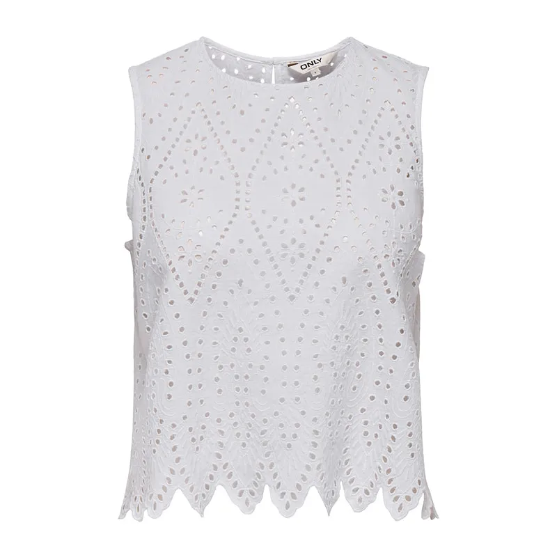 Embroidered top