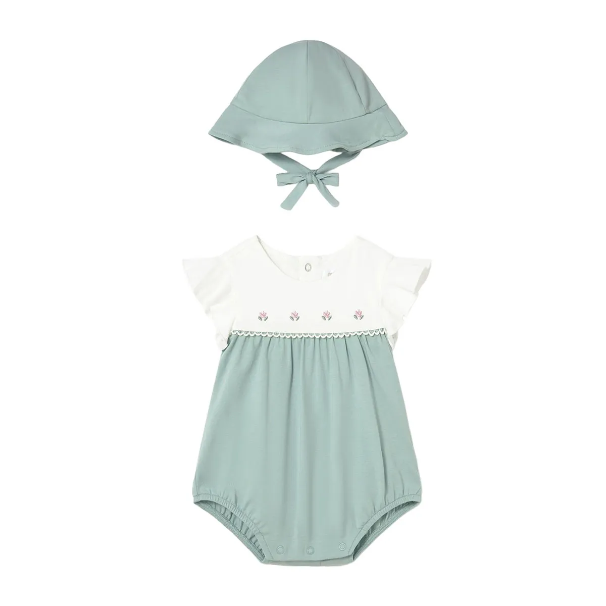 Jumpsuit with hat set