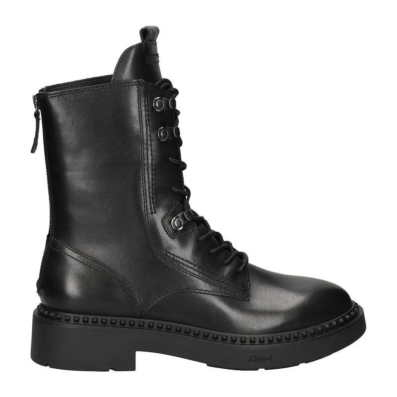 Leather boots