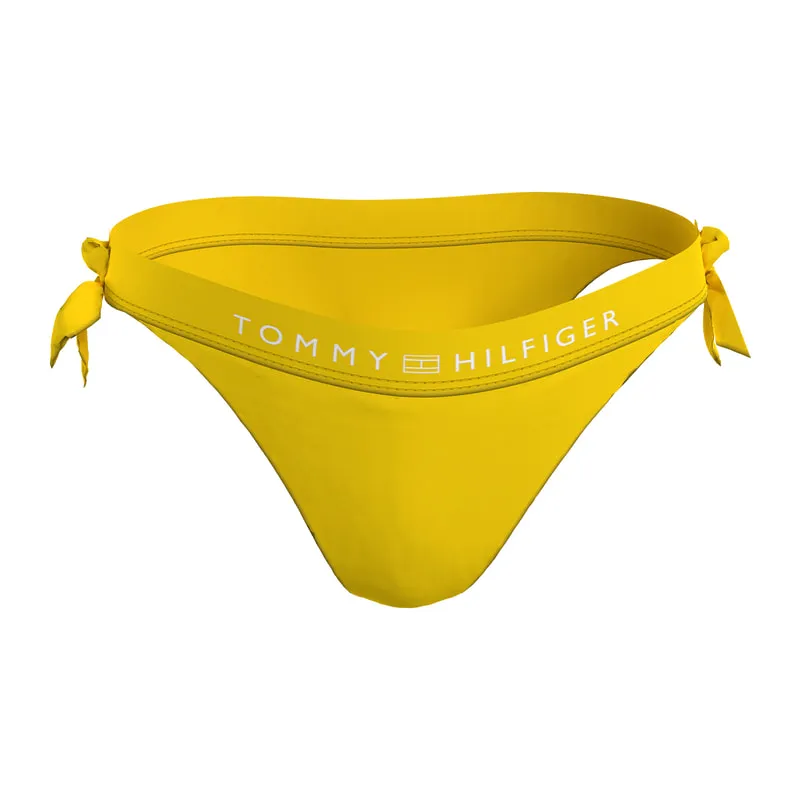 Side tie bikini bottom