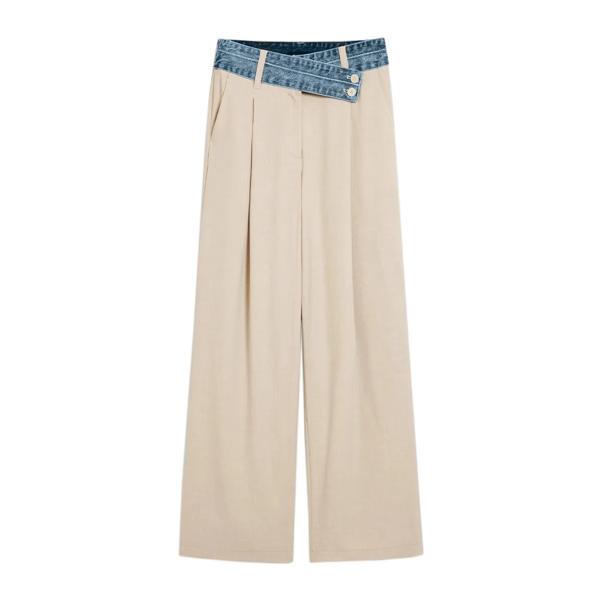 Pleated trousers