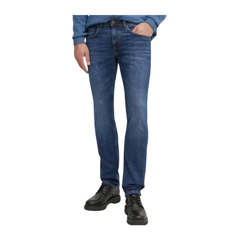 Straight-leg jeans