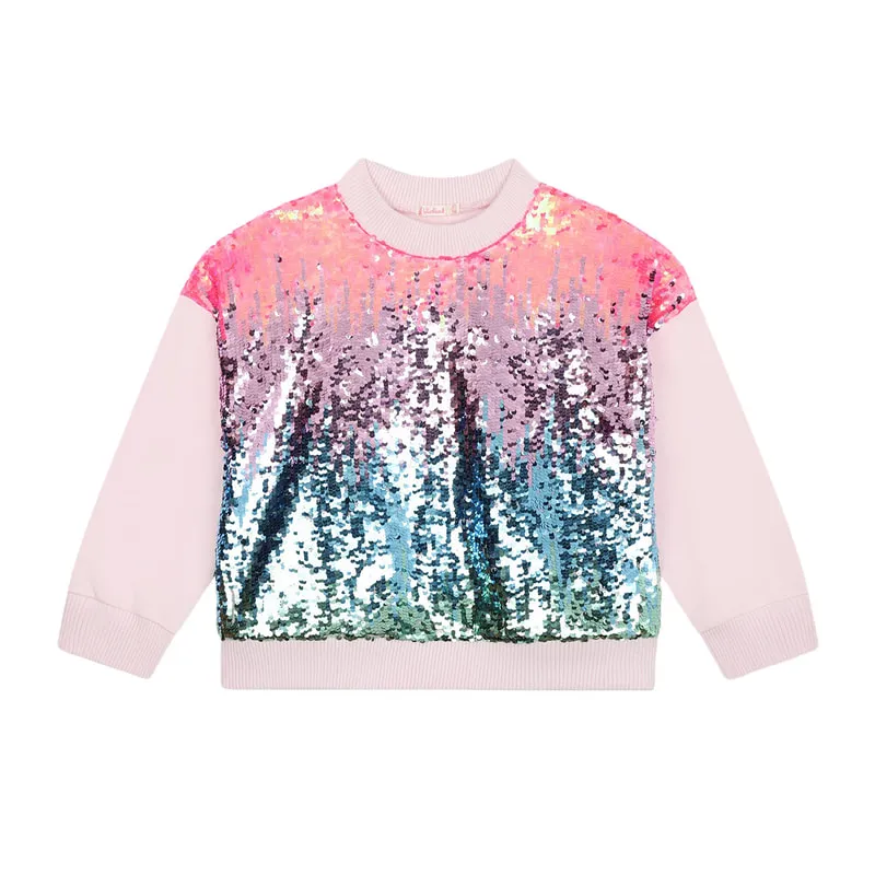 Sweatshirt with sequins