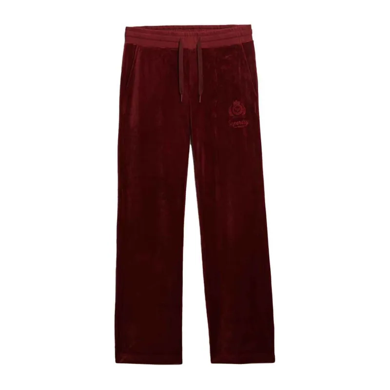 Velvet track pants
