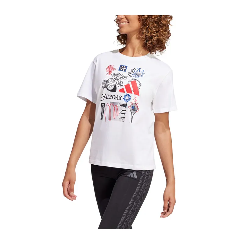 Womens short-sleeved blouse