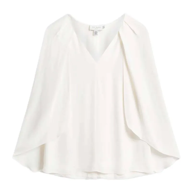 Cape-style blouse