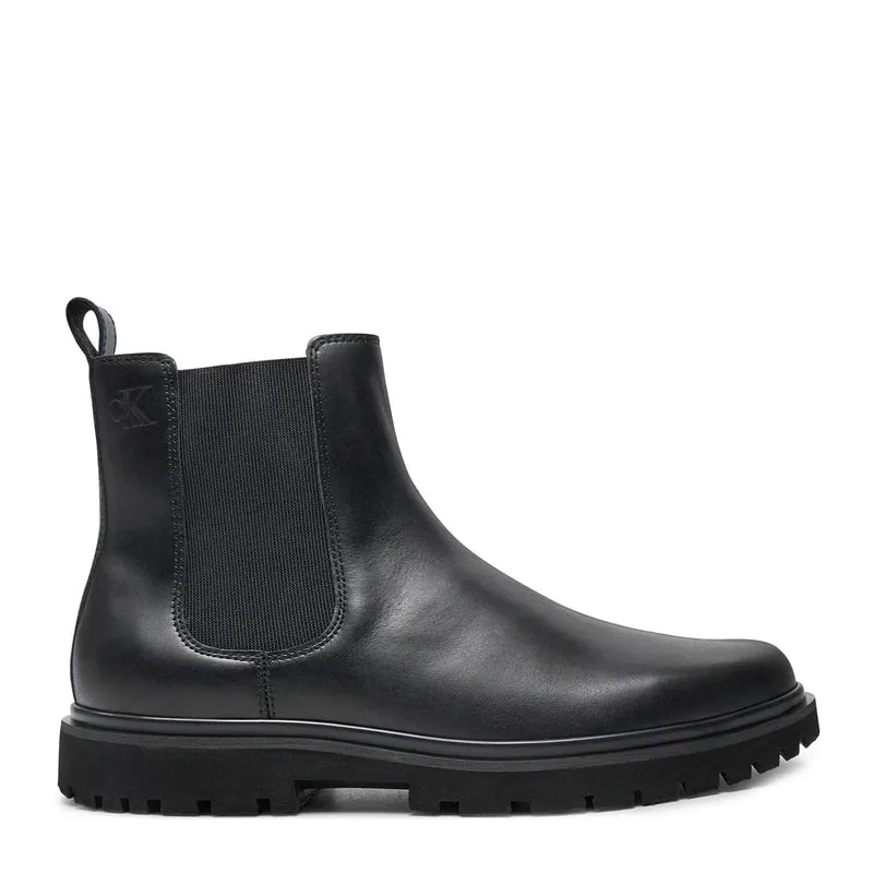 Leather boots