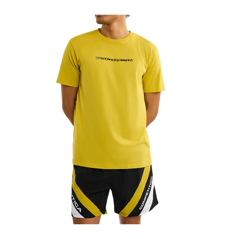 Mens short-sleeved shirt