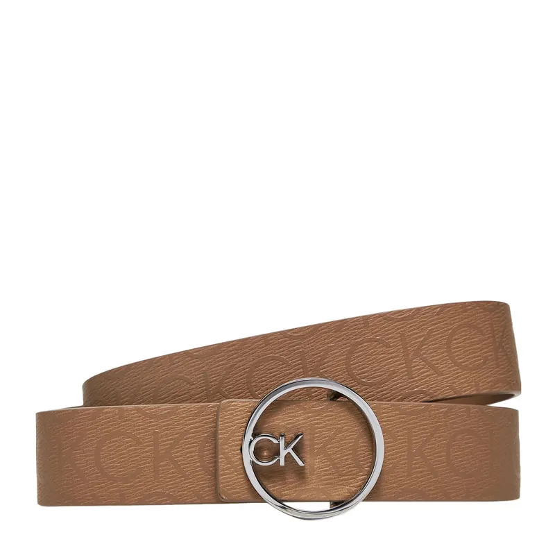 Womens double sided leather belt